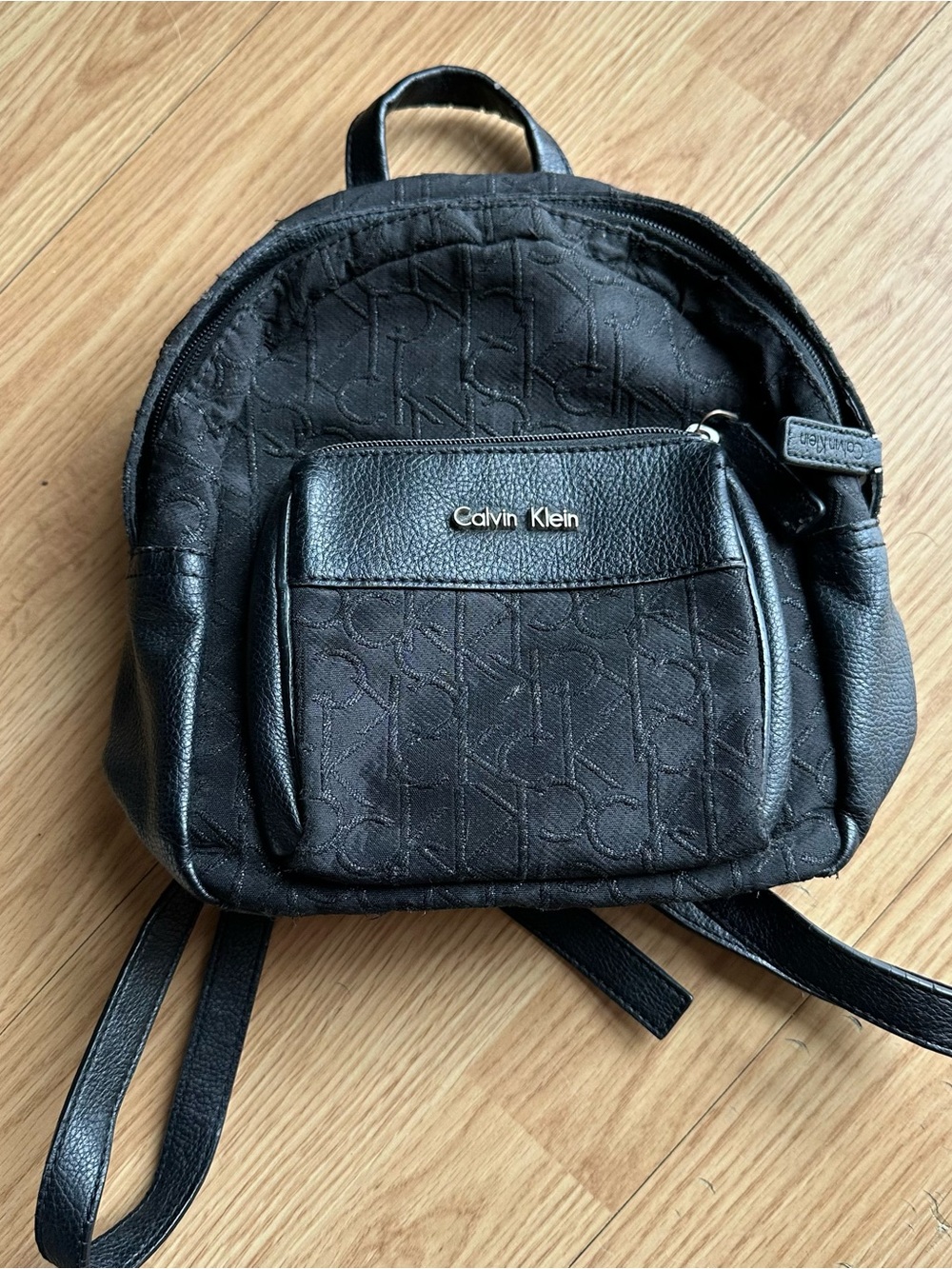 Calvin Klein Women’s Black Mini Backpack